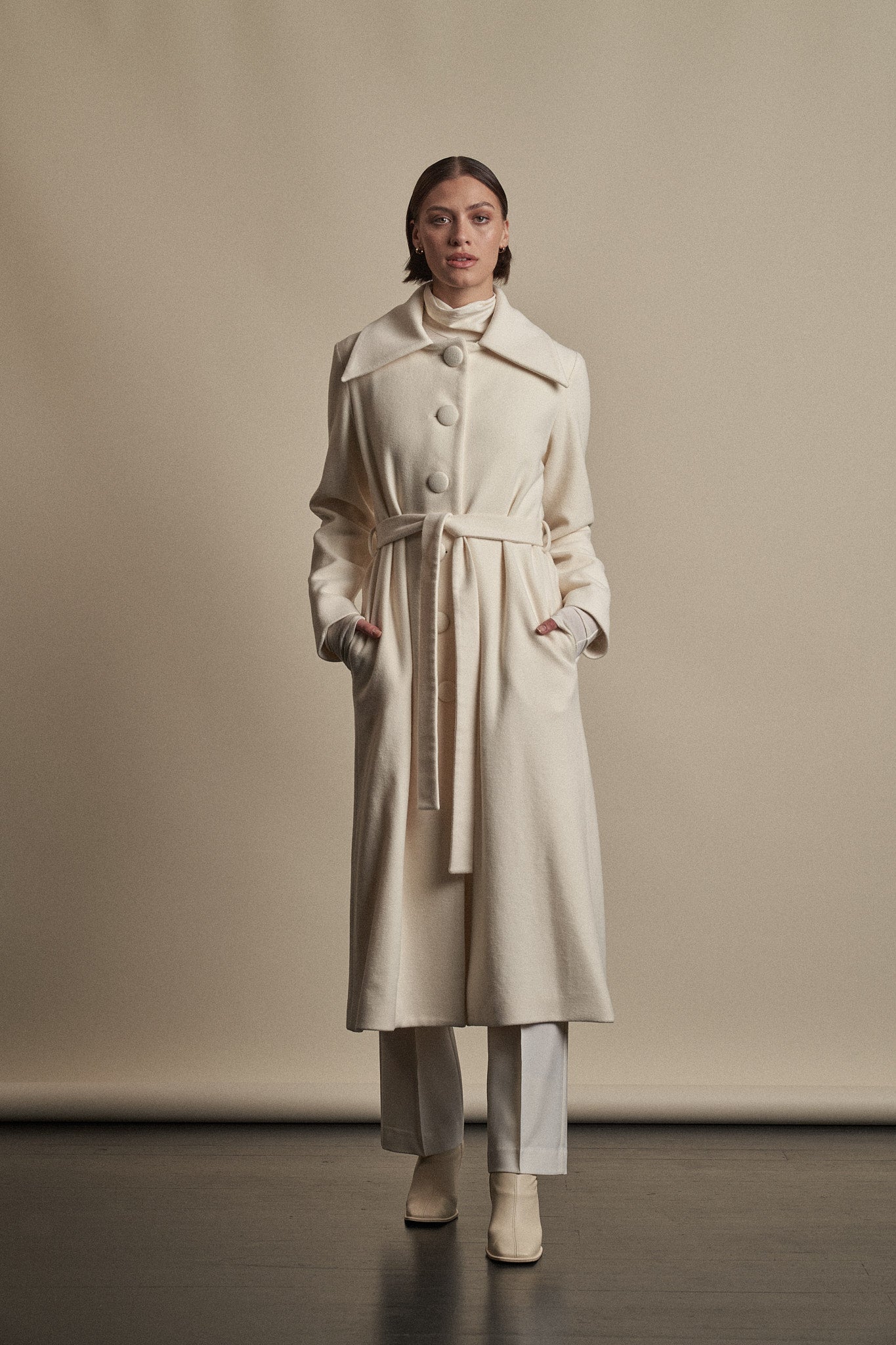 Kathryn Coat Ivory