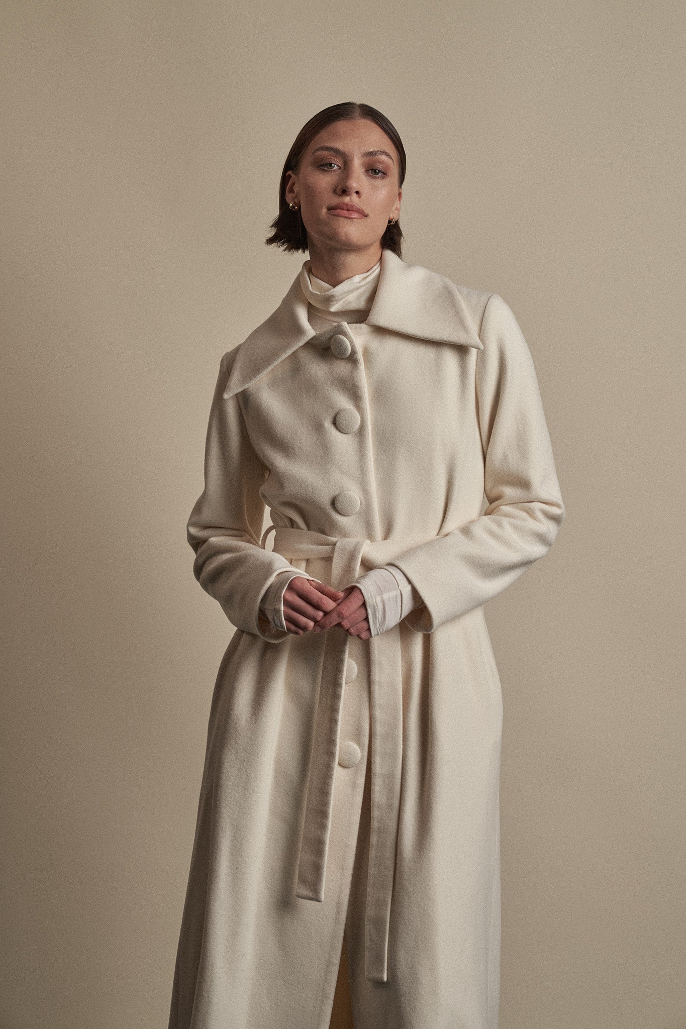 Kathryn Coat Ivory